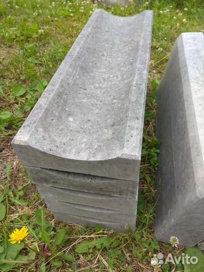 Тротуарная плитка, бордюр, отлив