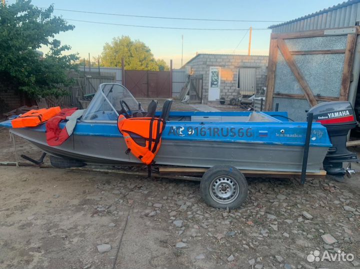 Казанка 5 м 4 с yamaha 40