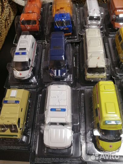 Модели серии Автомобиль на службе 1/43 анс