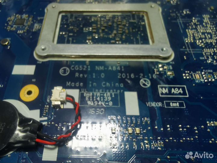 Материнская плата CG521 NM-a841 Rev: 1.0