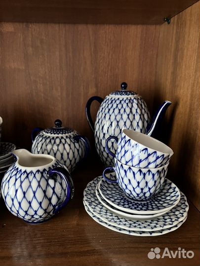 Кофейный сервиз фарфор лфз