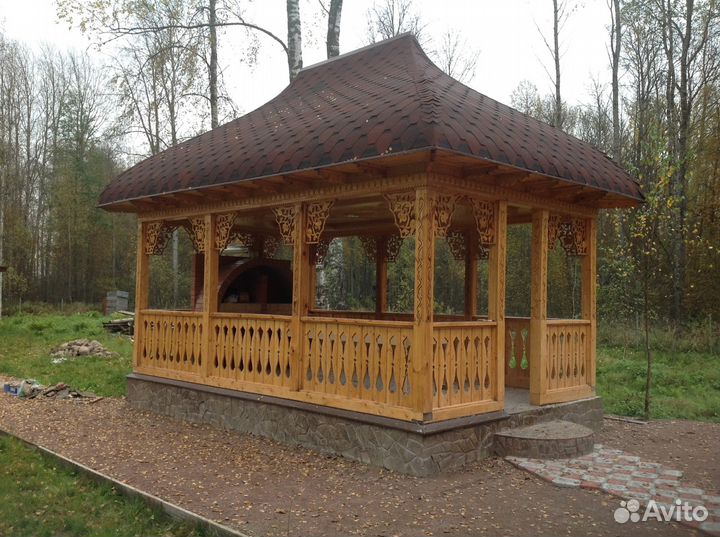 Строим дома,коттеджи,бани,беседки и заборы