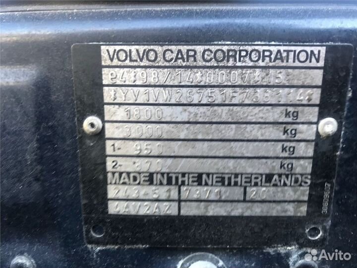 Разбор на запчасти Volvo S40 / V40 1995-2004