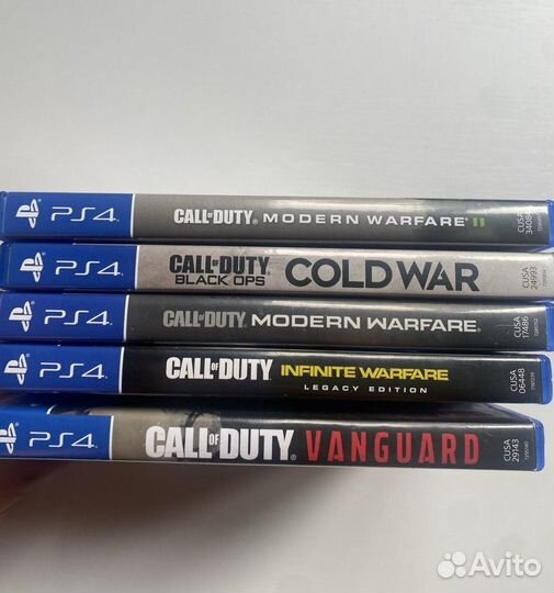 Игры Call of Duty для PS4