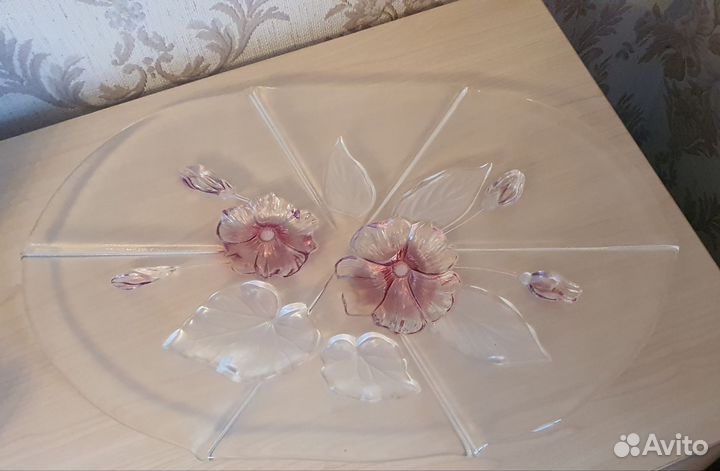 Набор рюмок богемия и хрустальных бокалов