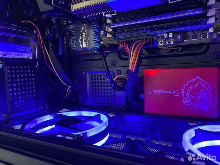 Игровой пк i7/16gb/1050ti