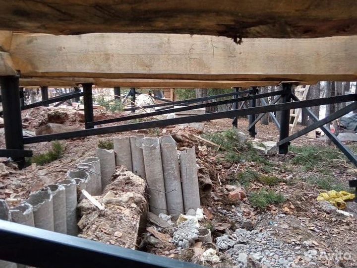 Винтовые сваи установка под ключ