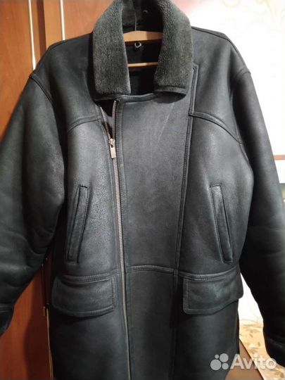 Дубленка натуральная мужская XL