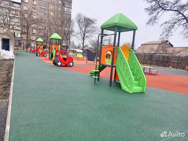 Бесшовное резиновое покрытие