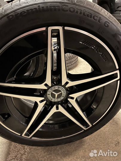 Комплект дисков Mercedes R18 с резиной (оригинал)