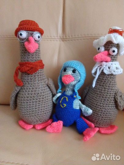Вязаные игрушки крючком