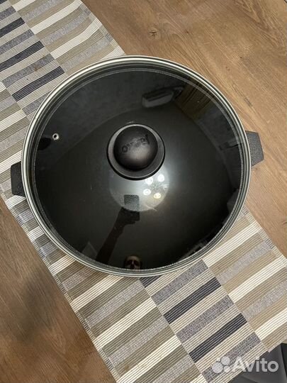 Казан чугунный 5 литров с крышкой