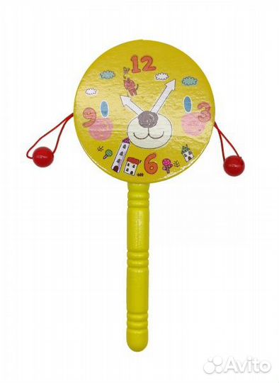 Барабанчик на ручке Животные