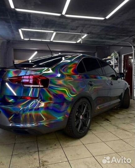 Оклейка автомобили пленкой
