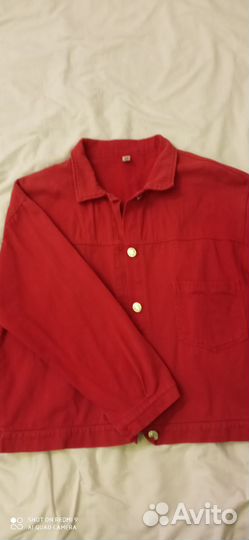 Джинсовая куртка 48-50