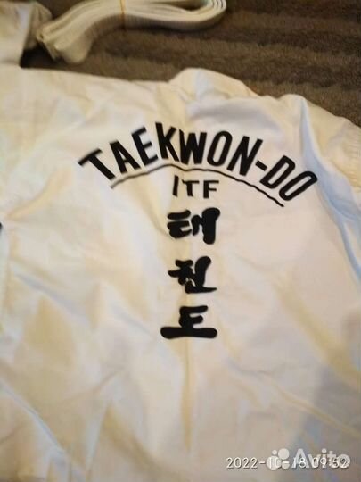 Форма для тэквон-до ITF (добок, футы, шлем, перчи)