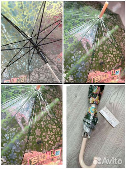 Новый зонт трость для детей и женщин