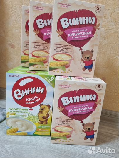 Детские каши молочные