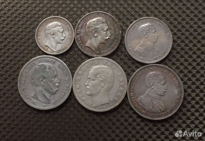 Марки серебро