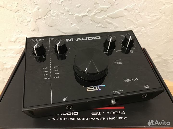 Звуковая карта M-audio AIR 192 4