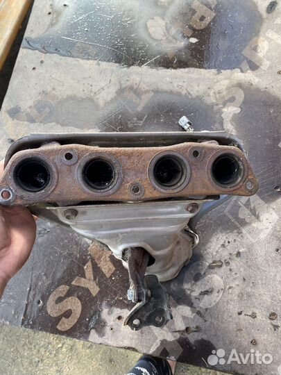 Выпускной коллектор на двигатель 1zzfe