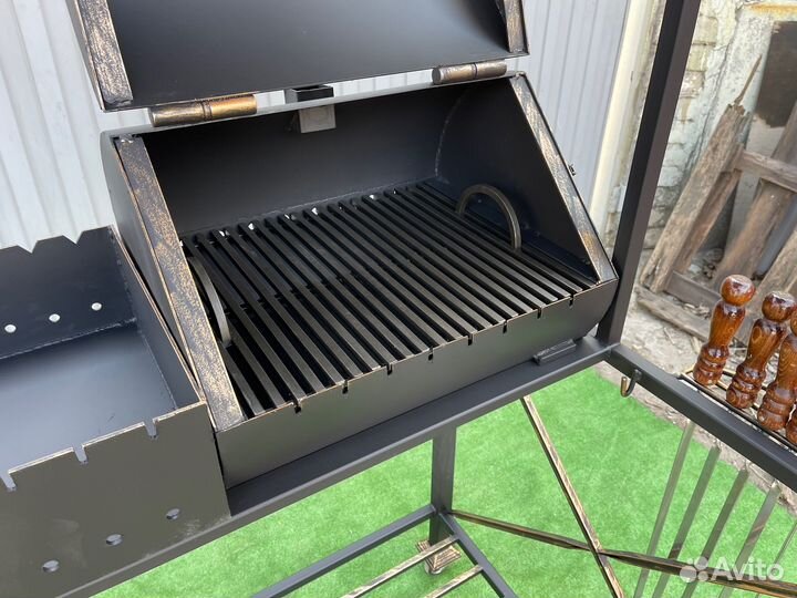 0556/24 Гриль-барбекю с навесом и мангалом
