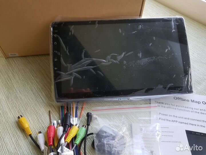 Магнитола 2din android 10 дюймов