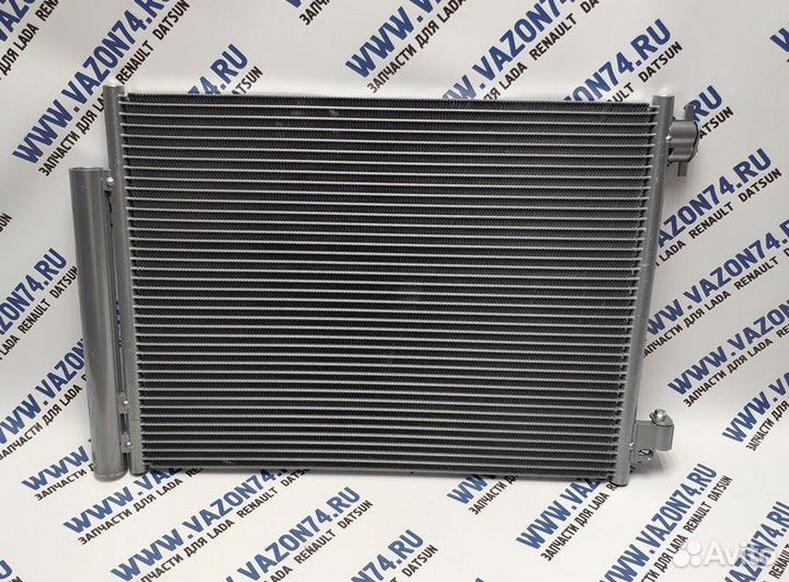 Радиатор кондиционера Веста, иксрэй, Логан 2, Санд