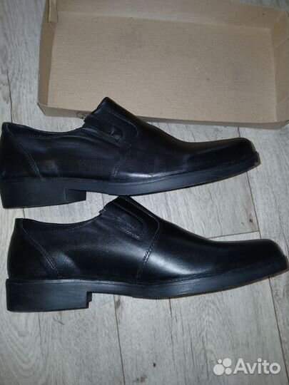 Полуботинки хромовые мужские