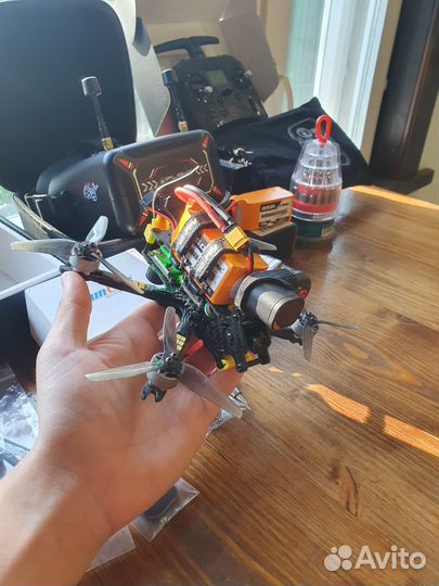 Fpv дрон полный комплект новый