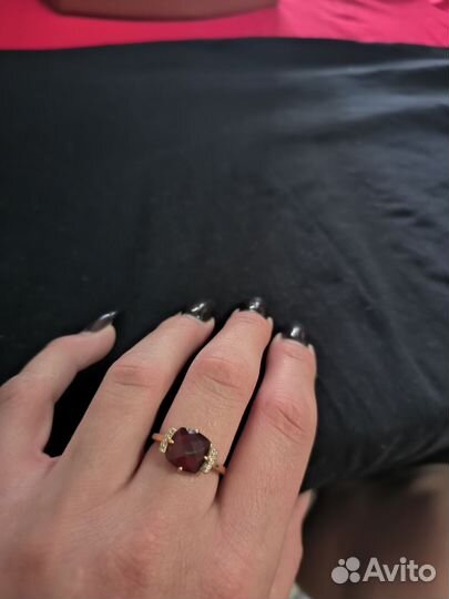 Золотое кольцо женское 19-20