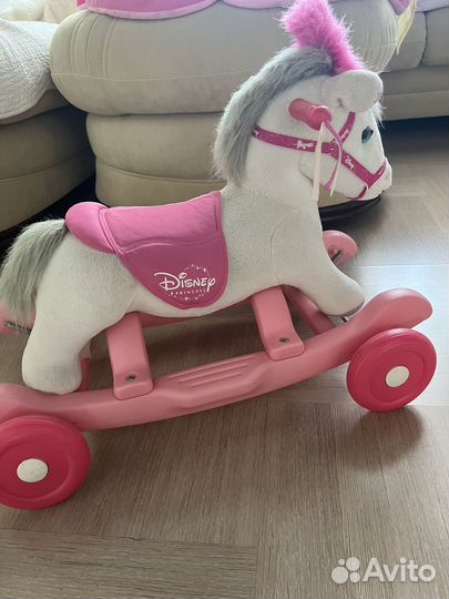 Каталка-качалка Лошадь с музыкой