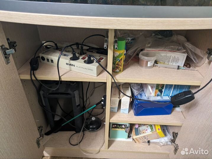 Аквариум 135 л с тумбой и фильтром