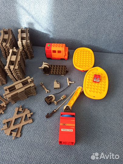 Lego duplo конструктор и железная дорога