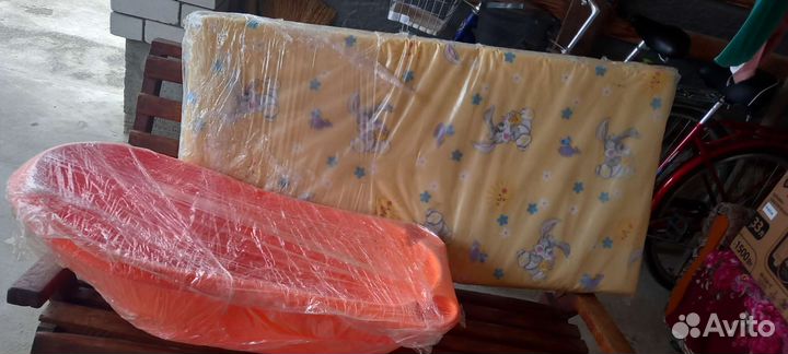 Детская кровать, коляска, мотрасик, ваночка Торг