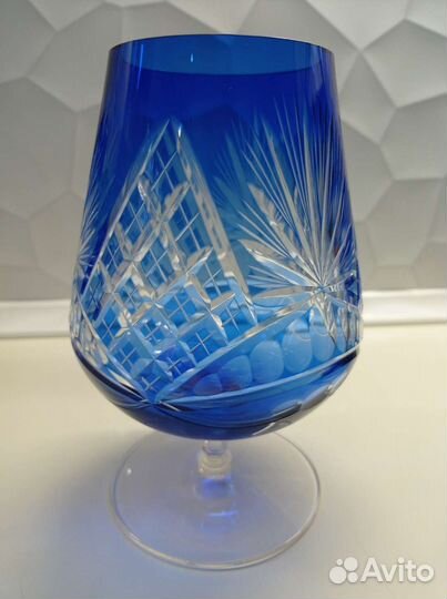 Ваза из цветного хрусталя Германия