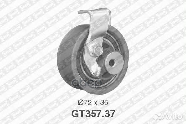 Ролик зубчатого ремня грм натяжной GT357.37 NTN