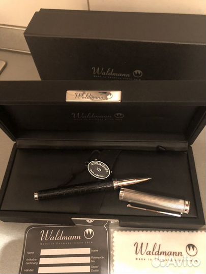Серебряные ручки 925 пробы.Waldmann.Германия