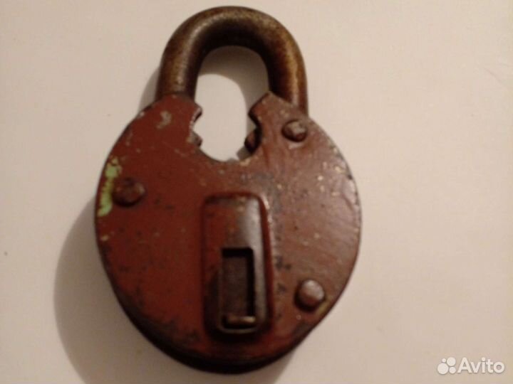 Замок старина навесной винтаж