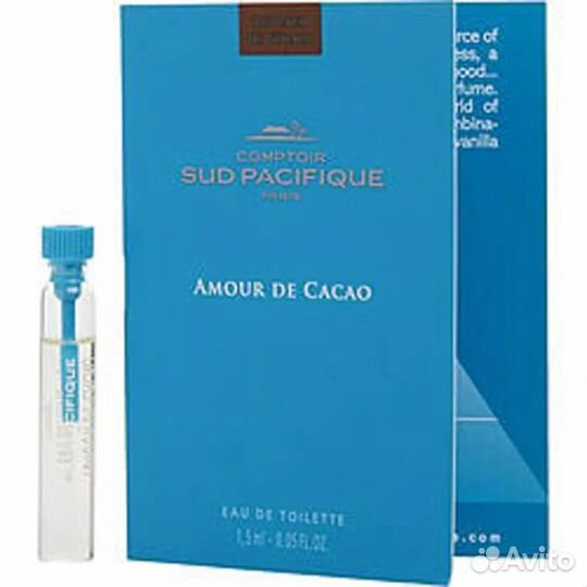 Фирменный образец Amour De Cacao, Comptoir Sud Pac