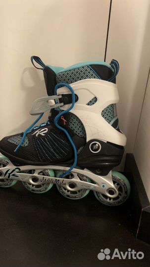 Роликовые коньки ролики женские K2 Alexis 80 Alu