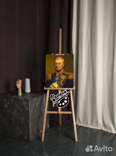 Беннигсон Л. Л. портрет на холсте 40х50см