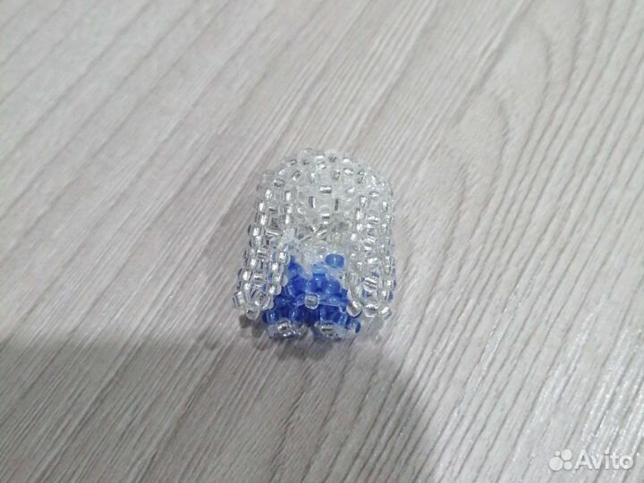 Амигуруми маленький зайчик 2x1,5