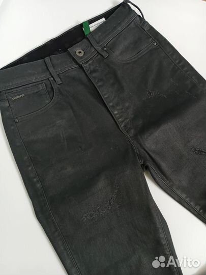 Джинсы женские вощеные G-star