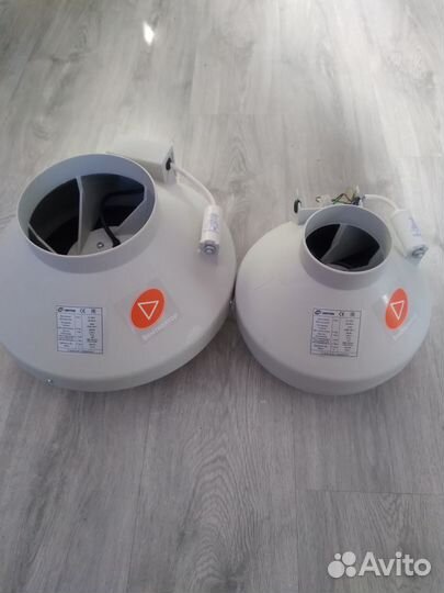 Канальные вентиляторы 100,160