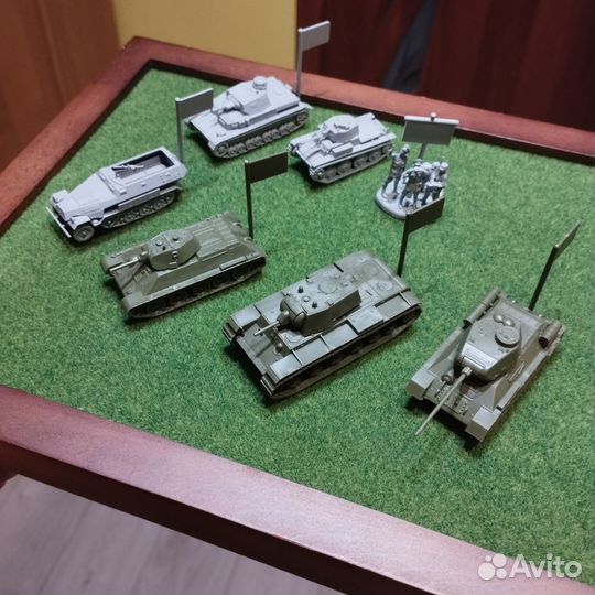 Модель техники Звезда 1:100