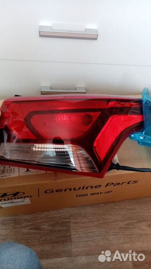 Фонарь задний правый hyundai solaris 2