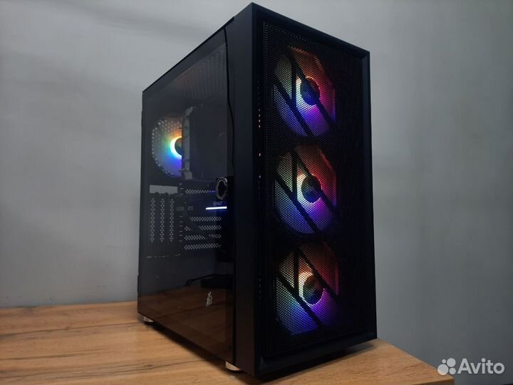 Игровой пк Ryzen 5 5500, 16Gb, 500gb, RTX2060Super