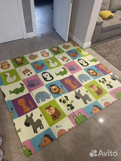Складной детский коврик новый