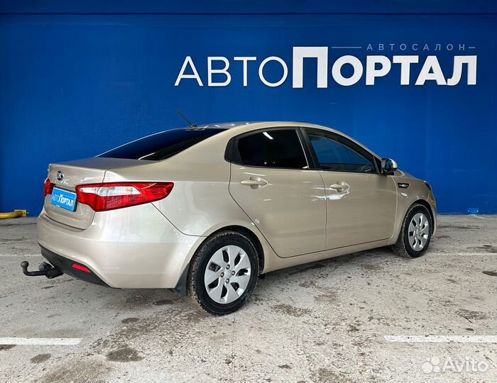 Kia Rio 1.4 МТ, 2013, 109 100 км